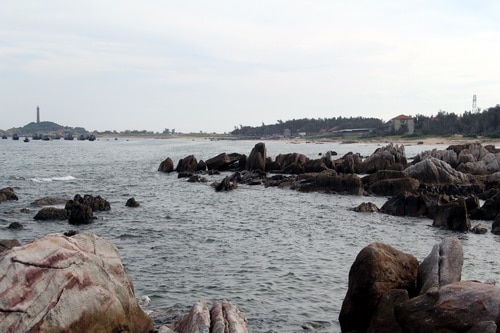 Địa điểm từng dự kiến xây dựng cảng Kê Gà. Ảnh: Phước Tuấn