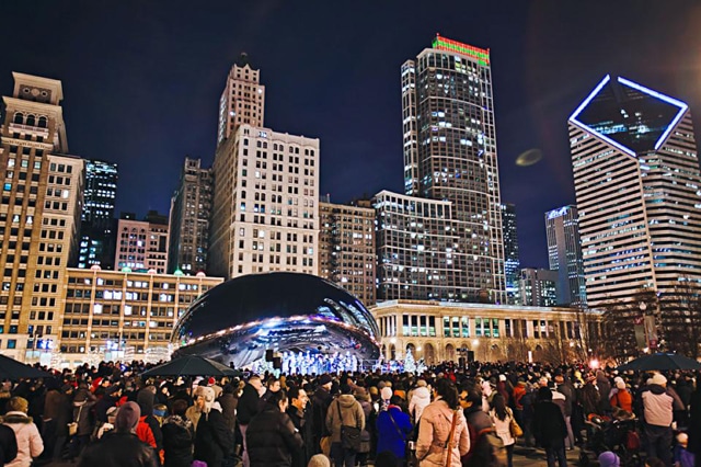 Các địa điểm tuyệt vời ở Chicago mùa Giáng Sinh