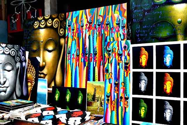 Chợ nghệ thuật Ubud độc đáo ấn tượng