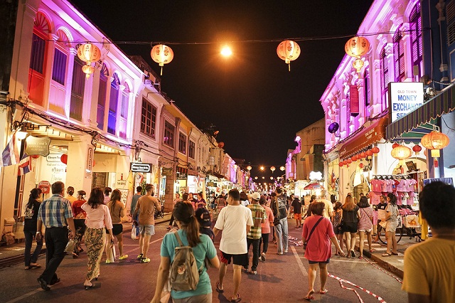 Lang thang phố cổ Phuket