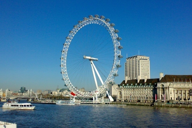 London Eye là vòng quay lớn thứ 4 thế giới