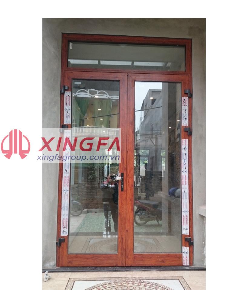 Cửa Nhôm XingFa Vân Gỗ