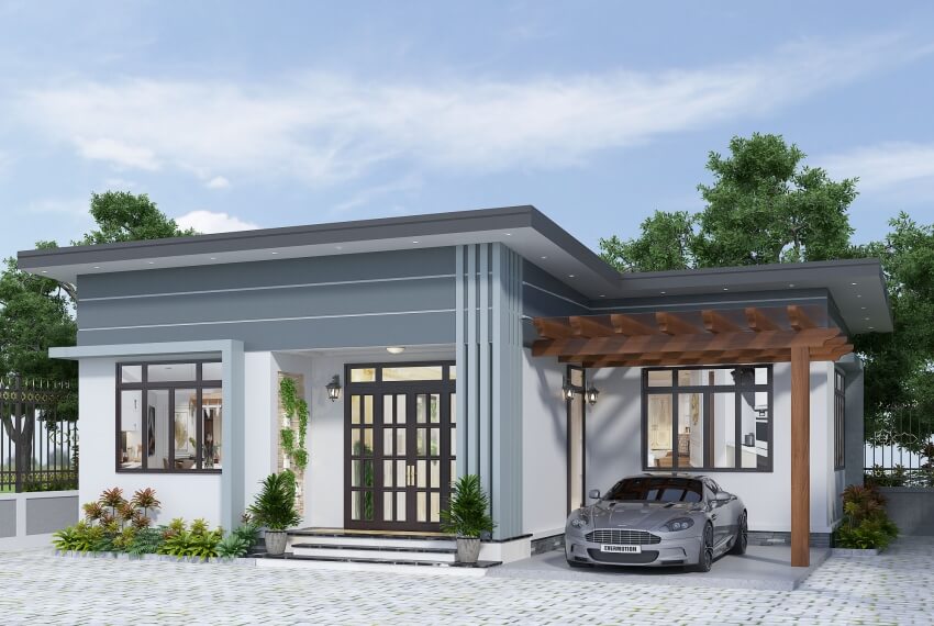Tìm hiểu về mẫu thiết kế nhà đẹp hai tầng đơn giản, tiện nghi